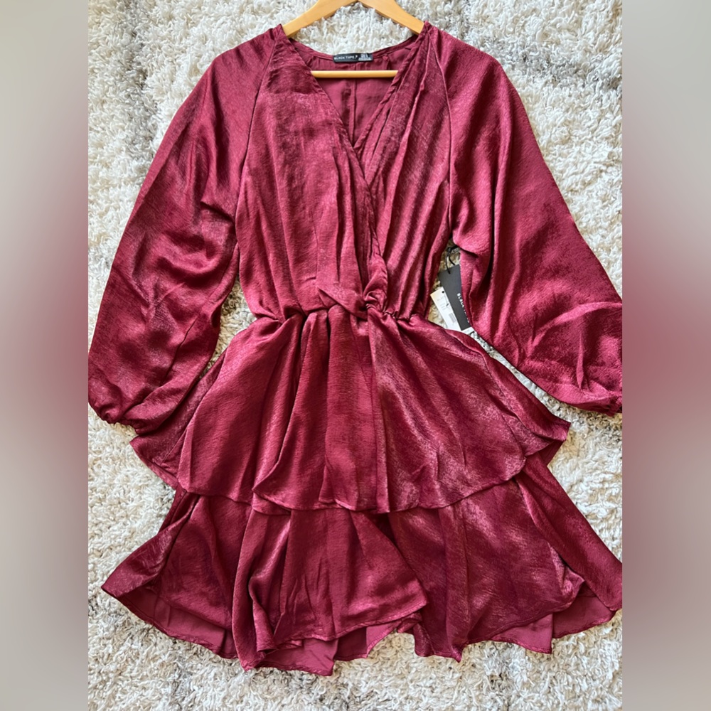 NWT Black Tape Dress
